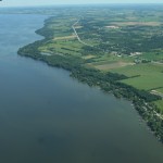 photo of a lake shoreline