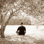 picture of a person meditating