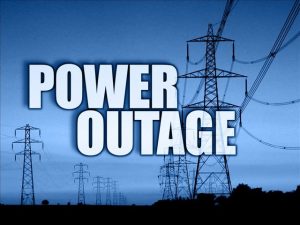 Power outage - power lines
