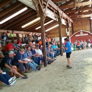 The Cover Crop Field Day held at the Dodge County Fairgrounds had 103 participants.