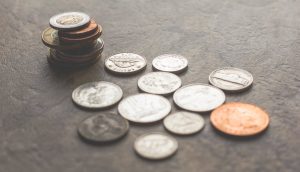 Stack of coins