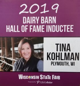 Dairy Barn Hall of Fame Inductee