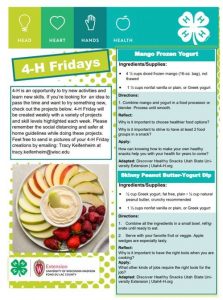 COVID-19 4-H Resources: 4-H Fridays