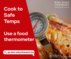 Cook Food to Safe Temps this Holiday Season