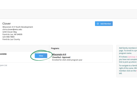 How to View Projects in 4-H Online