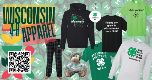 The WI 4‑H Apparel Store is OPEN!