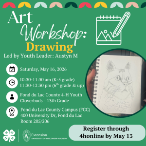 Join Us for a Youth-Led Drawing Workshop!