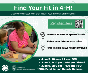 Find Your Fit in 4-H!
