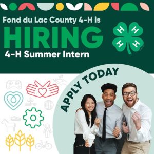 Now Hiring: 4‑H Summer Intern!