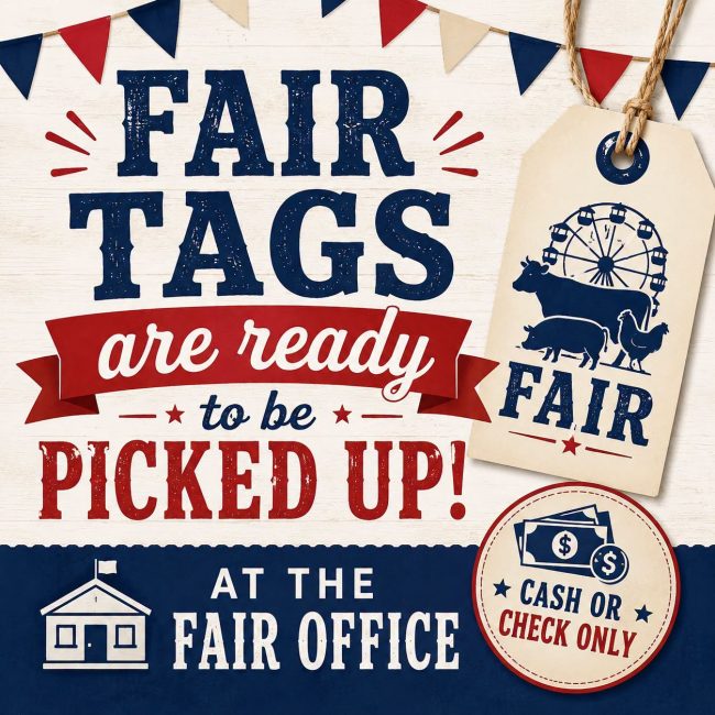 Fair Tags 4-H at the Fond du Lac County Fair – Extension Fond du Lac County