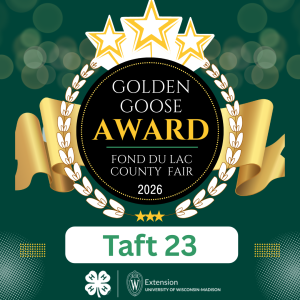 Golden Goose Award Won by Taft 23