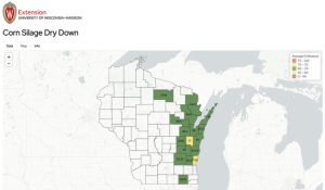 Corn Silage Dry Down Monitoring Tool